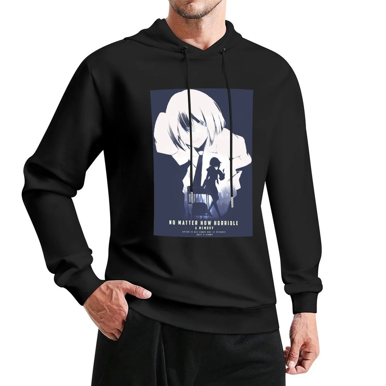 

Ougi Oshino Pullover Hoodie blouse clothes for men men's winter sweater hoody