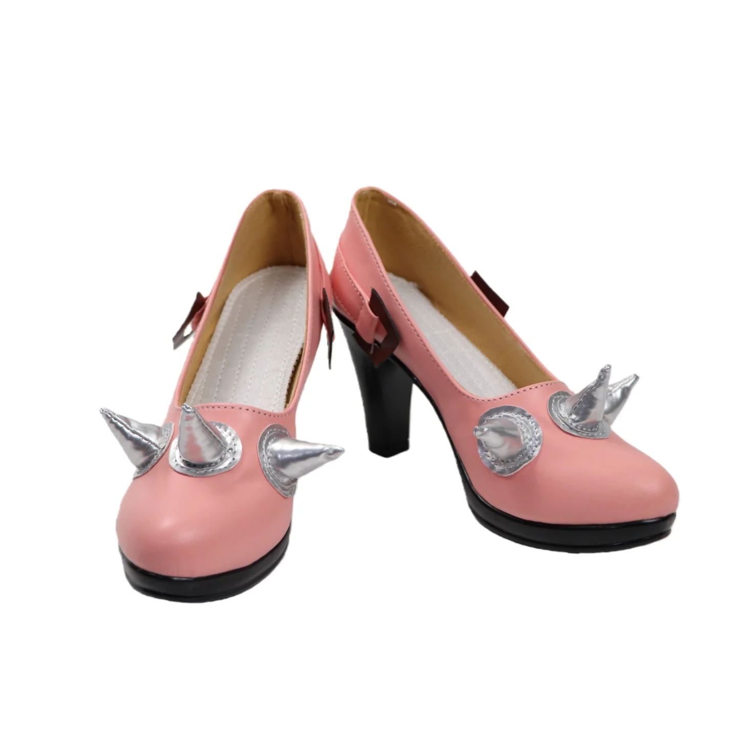 Guilty Gear Strive GGST Sweet Daydream Bullet Train El Elphelt Valentine Cosplay Różowe Punkowe Buty Pocker