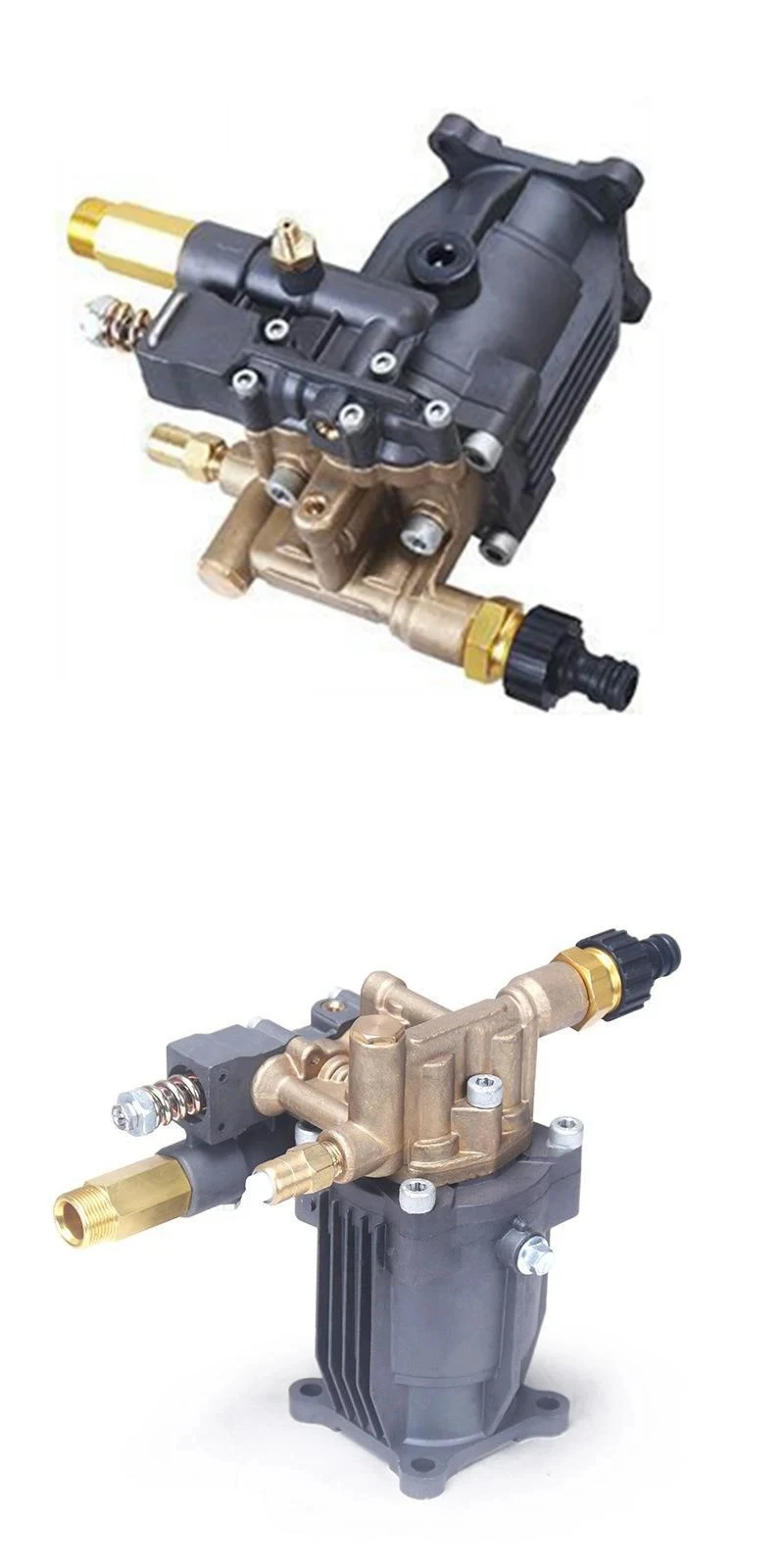 P180 Motor High Pressure Plunger Pump, Engine Flushing Pump Head, Cleaning Machine Replacement Accessories