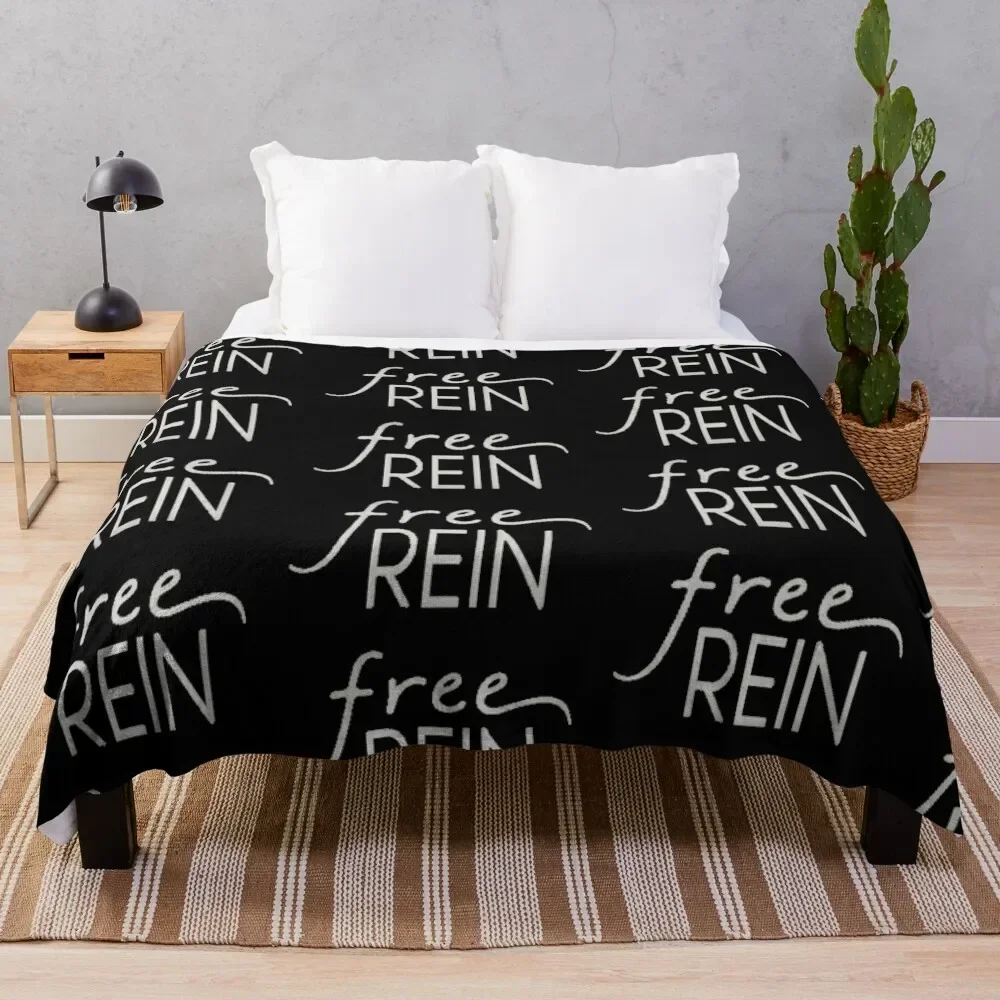 Free Rein Throw Blanket funny gift Soft Big Blankets