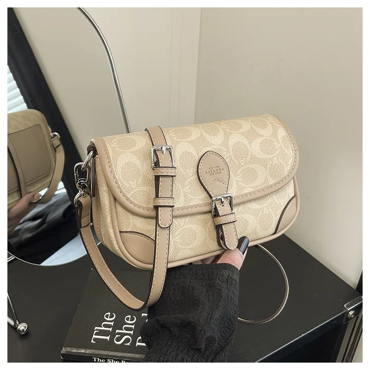 

2025 New! Women's Small Square Bag - High-End Light Luxury Shoulder Messenger