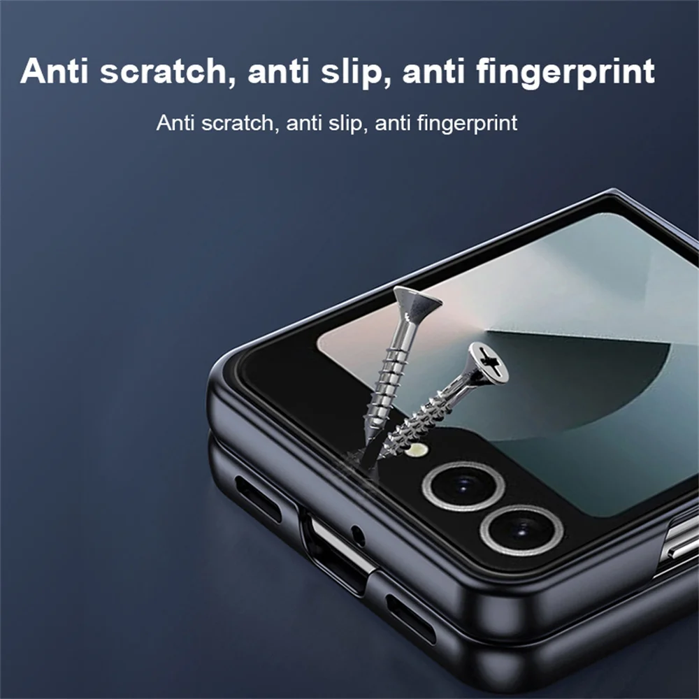 حافظة هاتف مغناطيسية فاخرة لهاتف Magsafe Matte Frosted AG لهاتف سامسونج Z Flip 7 FE 6 5 zflip 4 3 غطاء حماية للشحن اللاسلكي #6