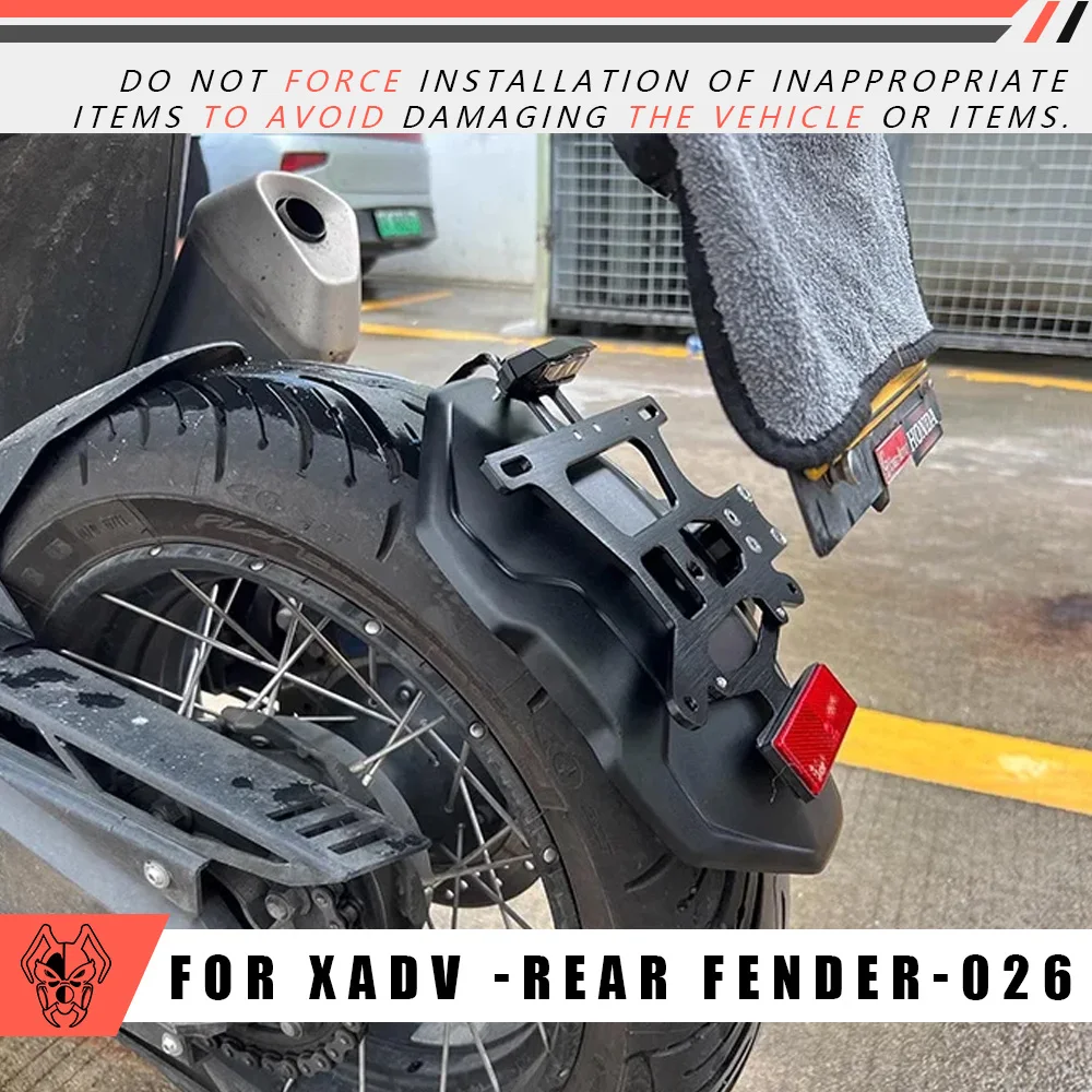 

MTKRACING REAR FENDER For HONDA X-ADV750 2017-2024 Motorcycle Mudguard Rear Wheel Fender Wheel Splash Guard Cover Accessories