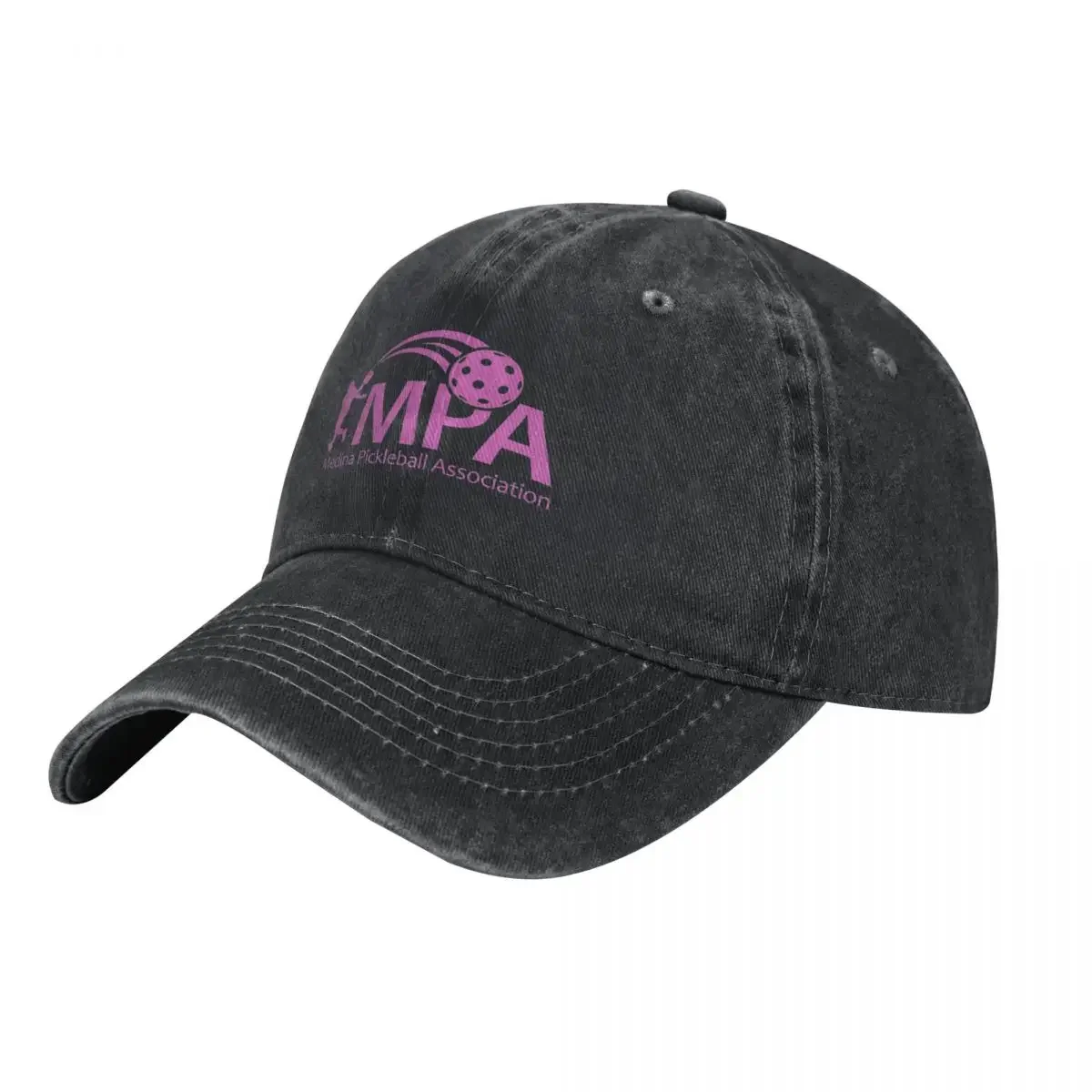 Medina Pickleball Association Pink Baseball Cap Gentleman Hat Anime Hat black beach hat Women Men's