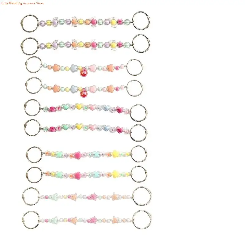 

G92D Trendy Acrylic Shoe Accessories Lovely Beads Clog Sandal Charms Candy Colors