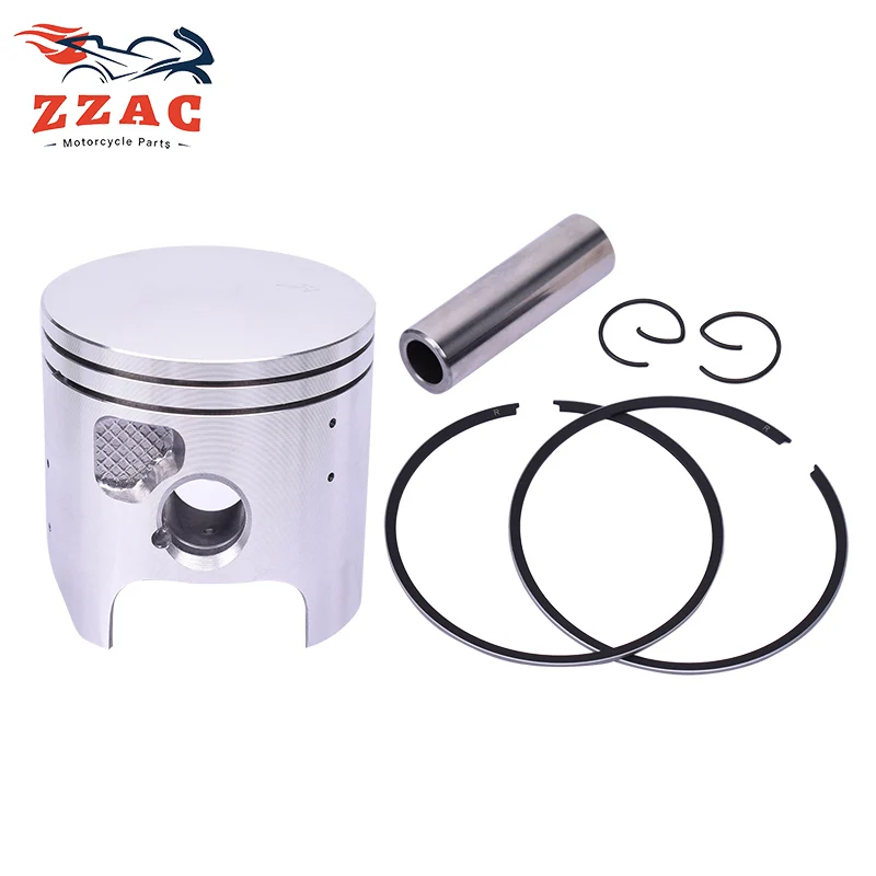 66mm 66.25mm 66.5mm 66.75mm 67mm Bored Motorcycle Engine Piston Ring Kit Group for KDX200 1983-1988 KDX200SR 1989-1994 KDX200R