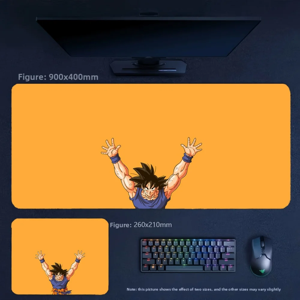 New High-quality Printed Animation Dragon Ball Series Leather Mouse Pad Large Size Non-slip Decorative Table Pad Boys Mouse Pad