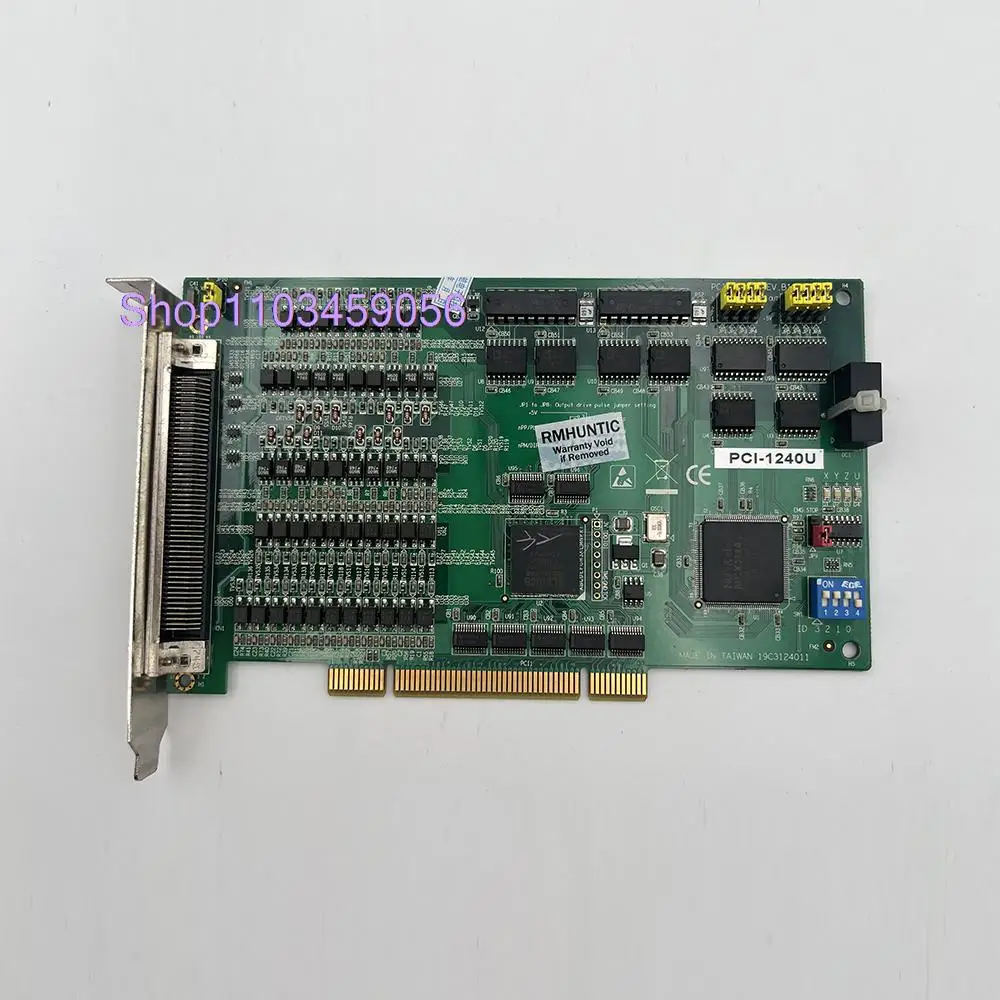 

For Advantech Step/pulse Servo Motion Control Card PCI-1240U REV.B1 01-2