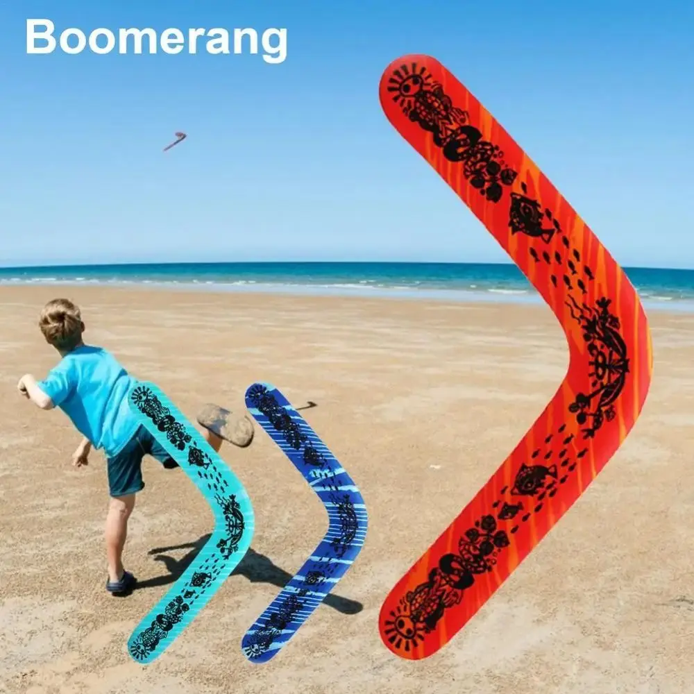 Fast Catch Returning Flying Boomerang Toy V-Shaped Profesional V Shaped Boomerang EVA Funny Children's Boomerang Toy