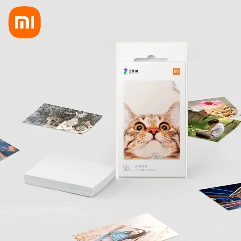 Xiaomi Pocket Printer Paper ZINK Self-adhesive Photo Print Sheets for Xiaomi 3-inch Mini Pocket Printer- High-Quality Waterproof