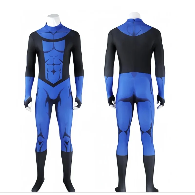 

Invincible Mark Grayson Cosplay Fantasia Costume Disguise for Men Zentai Jumpsuit Bodysuit Mask Halloween Carnival Suit 5ft 5ftu