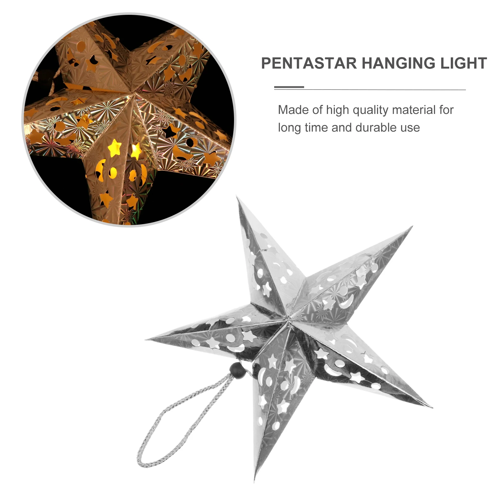 

1 Set Christmas Hanging Pendant Hanging Light Decor For Holiday Easy Install Festive Lighting Xmas Ornament Indoor