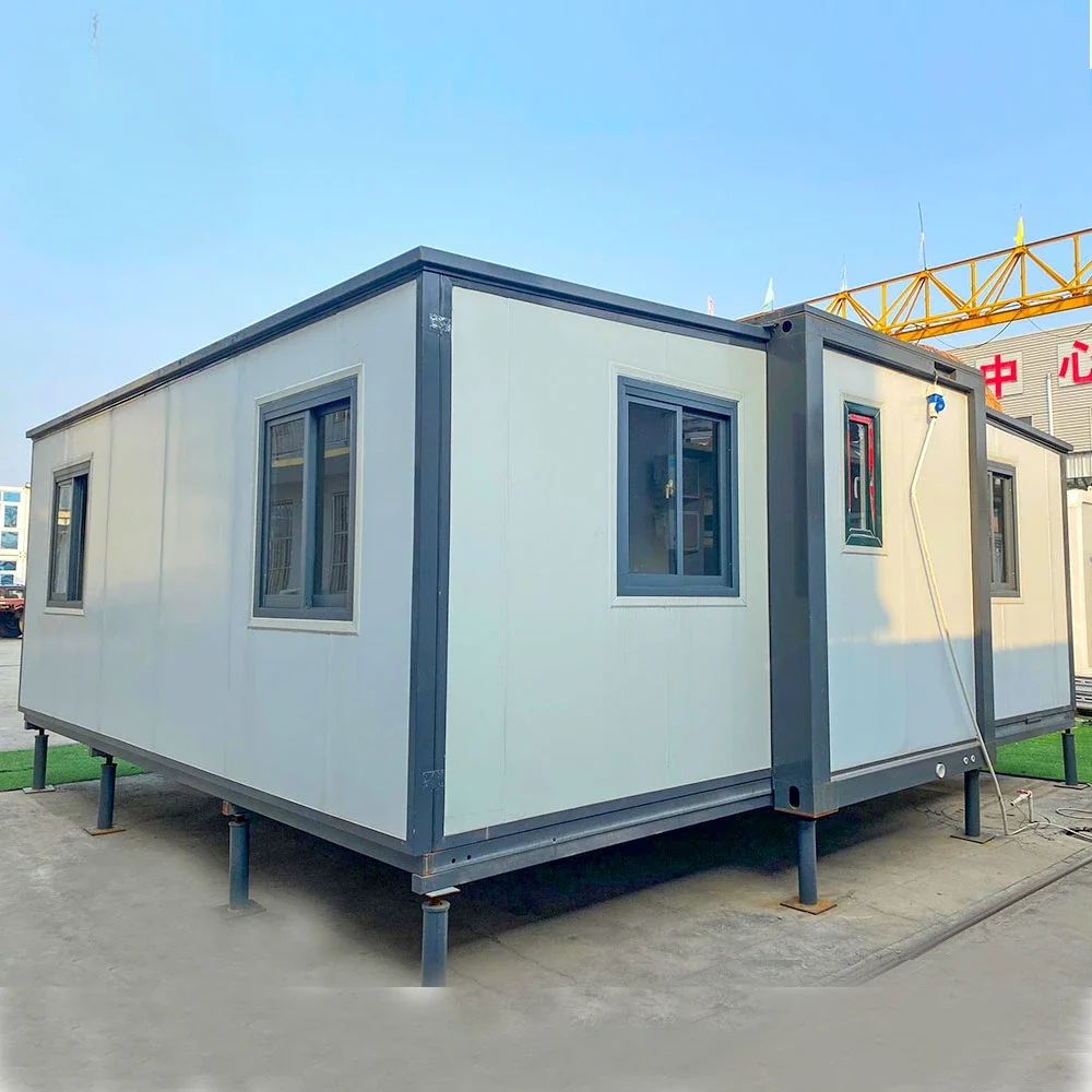 YG Factory 20 Ft 40 Ft Living Prefab Villa Folding Container Expandable House Prefabricated Mobile Home 2 3 4 5 Bedroom