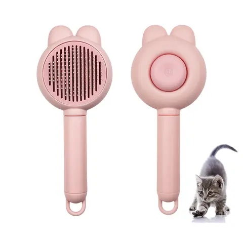 애완동물 빗, 고양이 털 제거 청소 및 마사지 고양이용 올인원 브러시 개 및 소형 애완동물 털 청소 제품