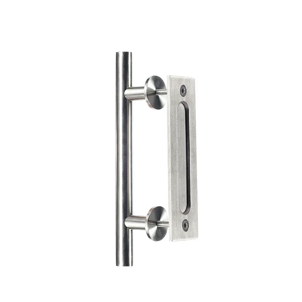 

12Inch Sliding Barn Door Handle Heavy Duty Wooden Door Pull Handle Gate Shed Garage Cabinet Door Handle Furniture Hardware