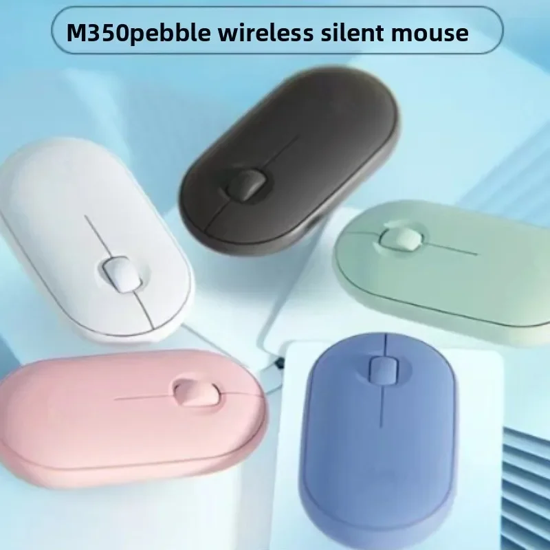 

Беспроводная клавиатура Pebble Mouse M350 Bluetooth Pebble+MX3S: бесшумная, портативная, с противоскользящим покрытием, удобная, эргономичная, для дома