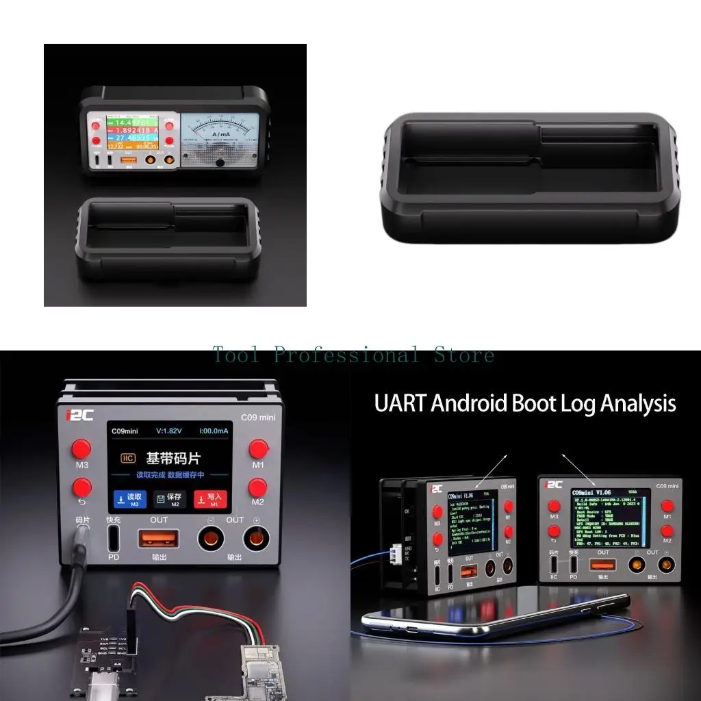 57QF Waveform Ammeter for Phone Repair Charging Test Read Write Fast Scaning Measurement Technology Lightweight Aluminum