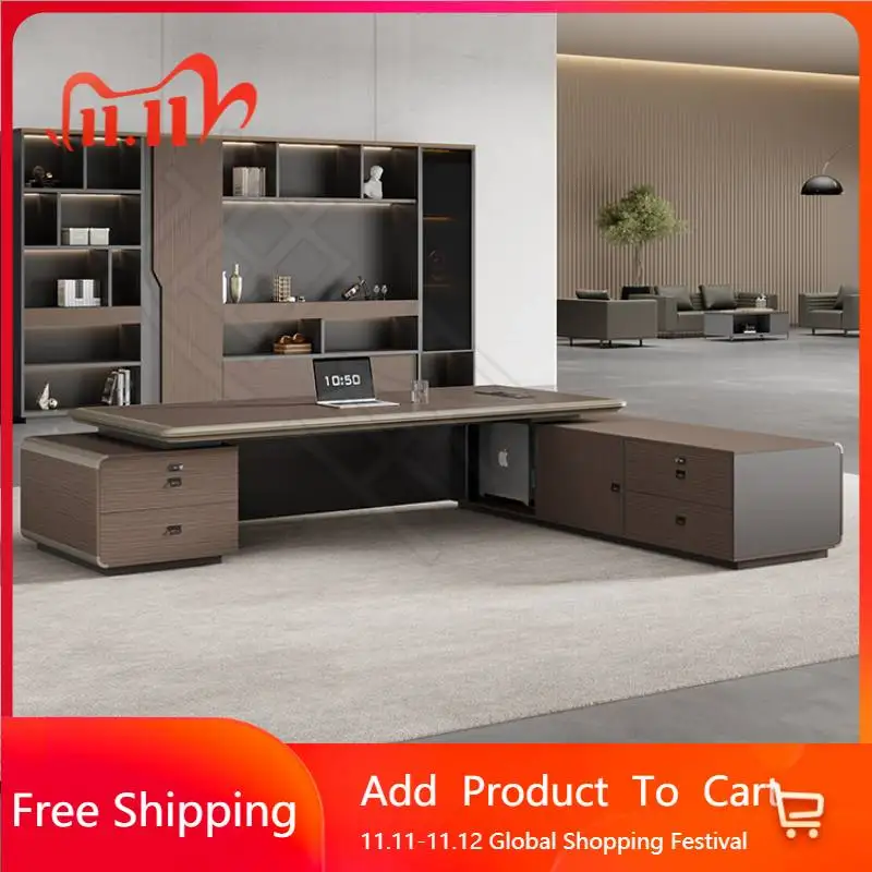 

Vintage Drawer Office Desk Meeting Storage Vanety Writing Desk Table Drafting Escritorios Aesthetic Tavolino Hotel Furniture