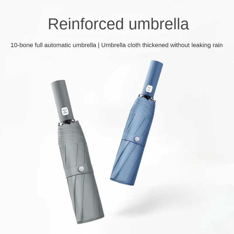 Automatic Folding Umbrella Sunlight Blocking Advanced Umbrella Fully Automatic Increase Both Sunny Rainy Uv Protection Unbrella