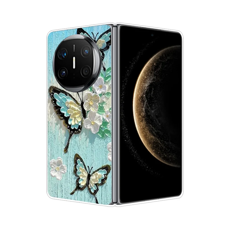 For HuaWei Mate X6 Case Marble Soft Hard PC Shell Back Cover For HuaWei Mate X3 X5 X6 X2 Full Coverage Phone Shell MateX6 Capa view 6