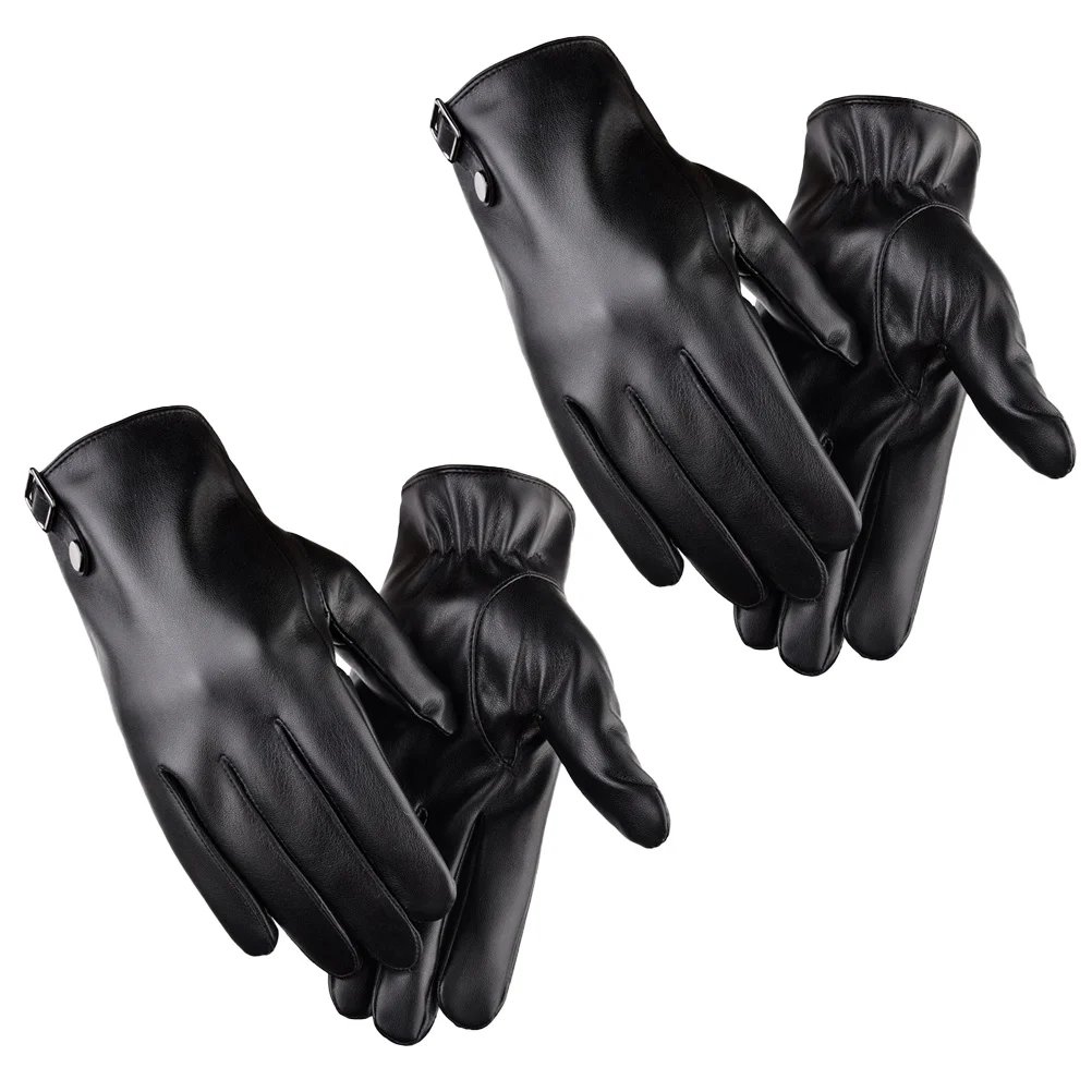 

2pcs Touch Screen Warm Winter Waterproof Windproof Gloves For Skiing Climbing Riding Men'S Outdoor Anti-Slip Thick