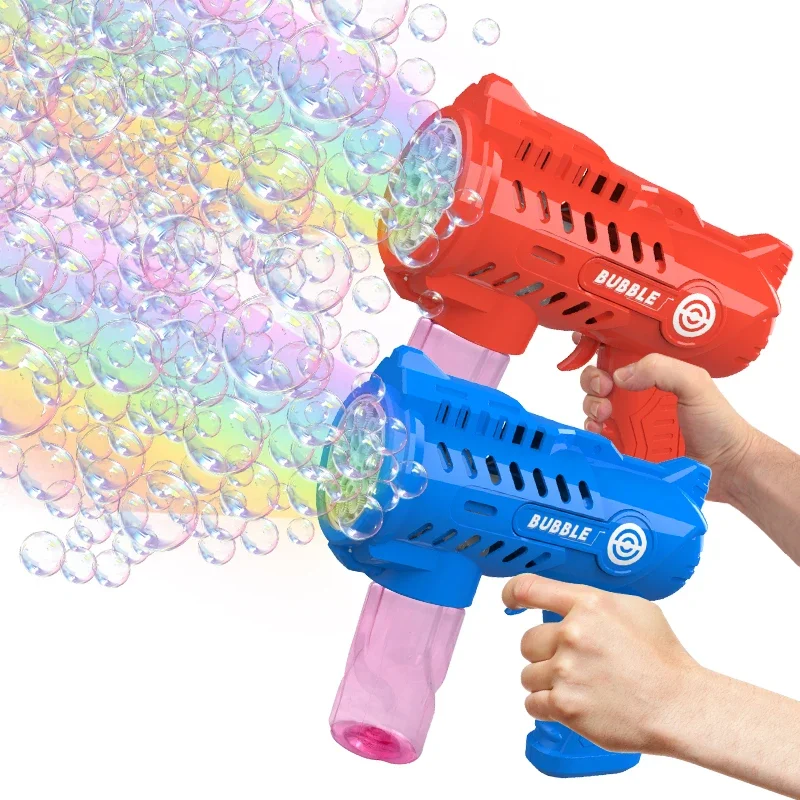 Space Bubble Gun Outdoor Activities Birthday Party Wedding Props Children's Bubble Toys Without Batteries Bubble Water