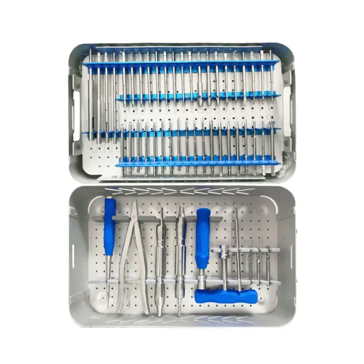 Medical Surgical Products Manufacturer Instruments Broken Screw Removal Instrument Set