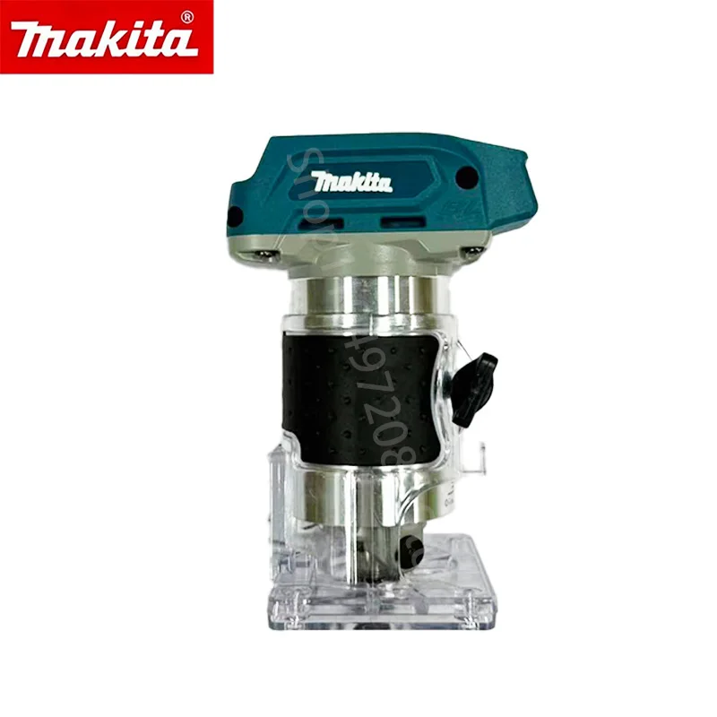 Makita Router Rechargeable Cutting Device Brushless Grooving Tool DRT50 Wireless Milling Wood Carving Equipment