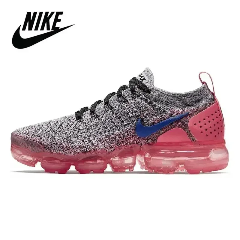 Nike Original Vapormax Authentic  Men's Running Shoes Outdoor Sports Shoes Trend Breathable Unisex Women Comfortable Size 36-45