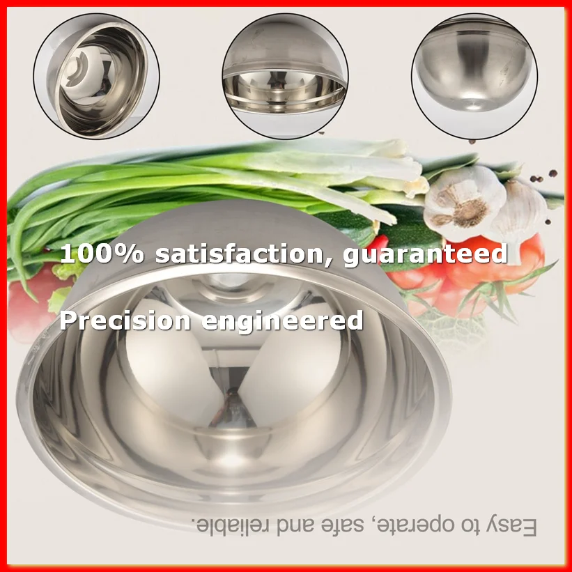Stainless Steel Mixing Bowl (Set of 5) Fruit Salad Bowl Storage Bowl Set Kitchen Salad Bowl-A13G