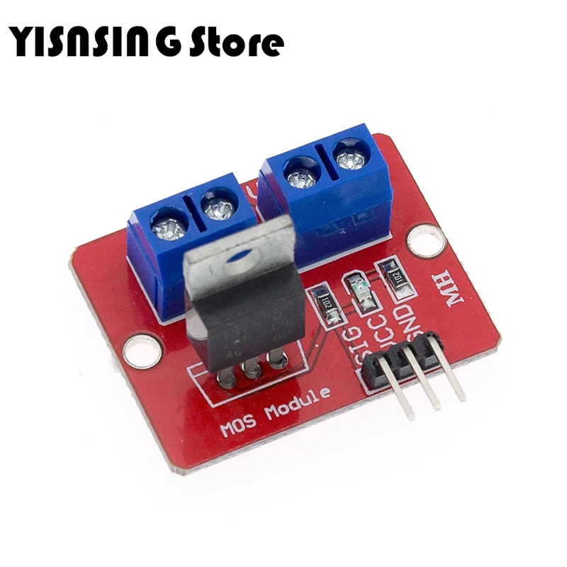 0-24V Top Mosfet Button IRF520 MOS Driver Module For Arduino MCU ARM Raspberry PI