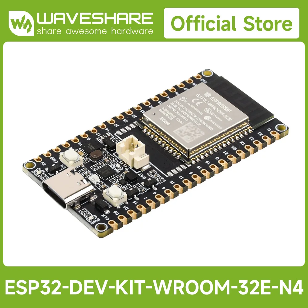 Waveshare ESP32 microcontroller Wi Fi development board 32-bit LX6 dual core processor onboard ESP32-WROOM/ESP32-WROVER series