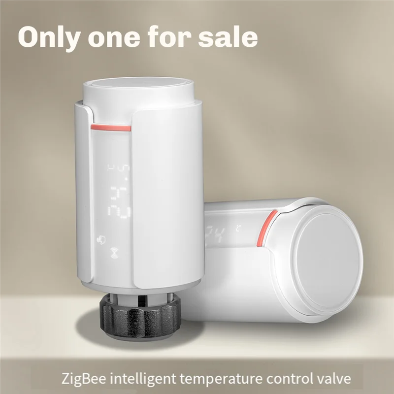 

ABSQ-Zigbee Термостатический радиаторный клапан Smart Tuya TRV Программируемое приложение Дистанционное управление температурой