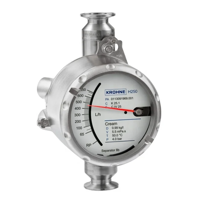 Krohne Pipe Line Flow Meter Mbus Tactical Diese Fuel Oil Turbine Water Flow Meter H250 M8M M8E M9 M40 1/2