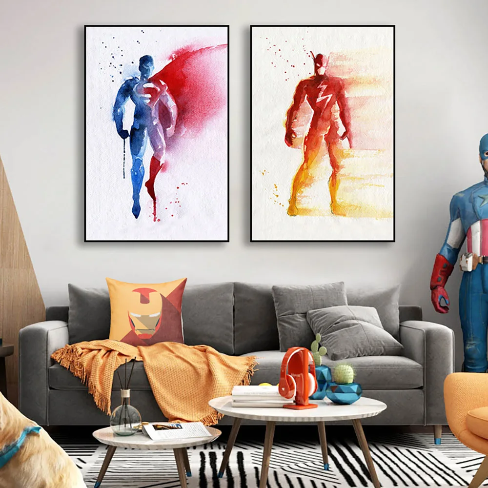 

Marvel Movie Poster Avenger Alliance Canvas Painting Captain American Hulk Decoration Mural Kids Room Art Prints Home Wall Decor