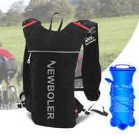 NEWBOLER Trail Running-ultra-light 5L Backpack, Running Hydration Vest, Marathon, Bicycle 2L Water Bag