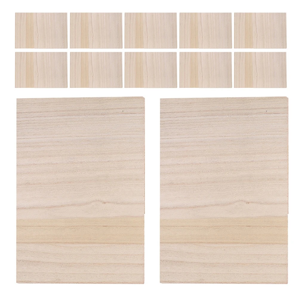 

12 Pcs Breaking Board Wooden Strike Plate Taekwondo Supply Professional Training Karate Accessory Daily Portable