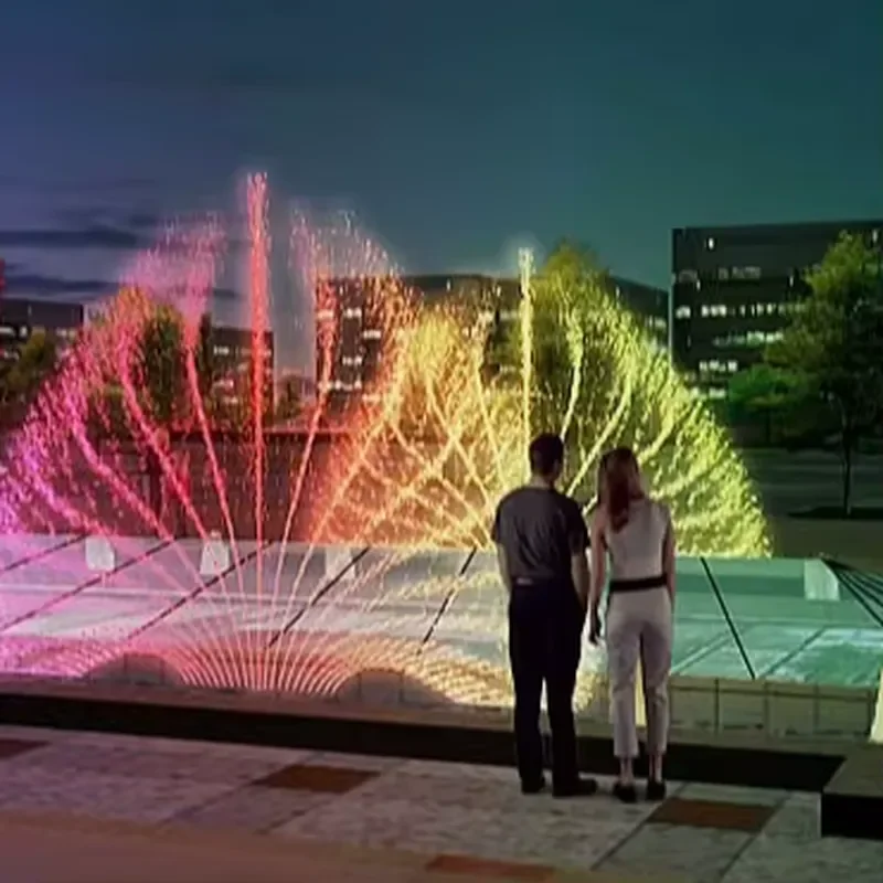 Portable Simple and Convenient Musical Water Fountains for Wedding Decorations