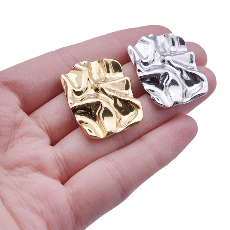 Metal Women\'s popular Fashion Geometric Square Ear Studs Stainless Steel Material Men Women Anniversary Versatile Earrings Gift