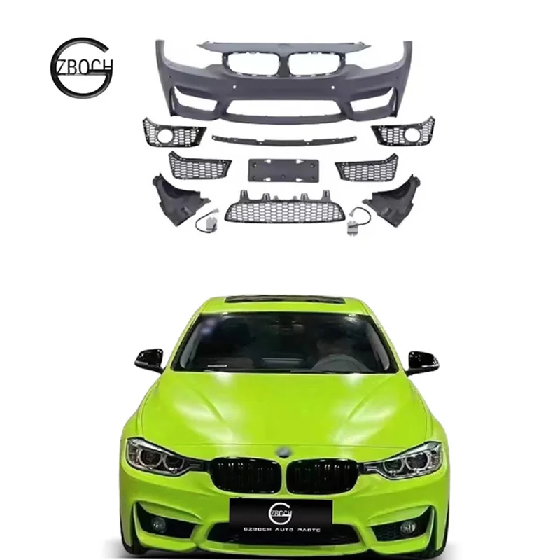 

Front Car Bumpers Bodykit for BMW 3 Series F30 F35 2012-2019 Upgrade 2023 G80 M3 Car Conversion Facelift Widebody Bodykit