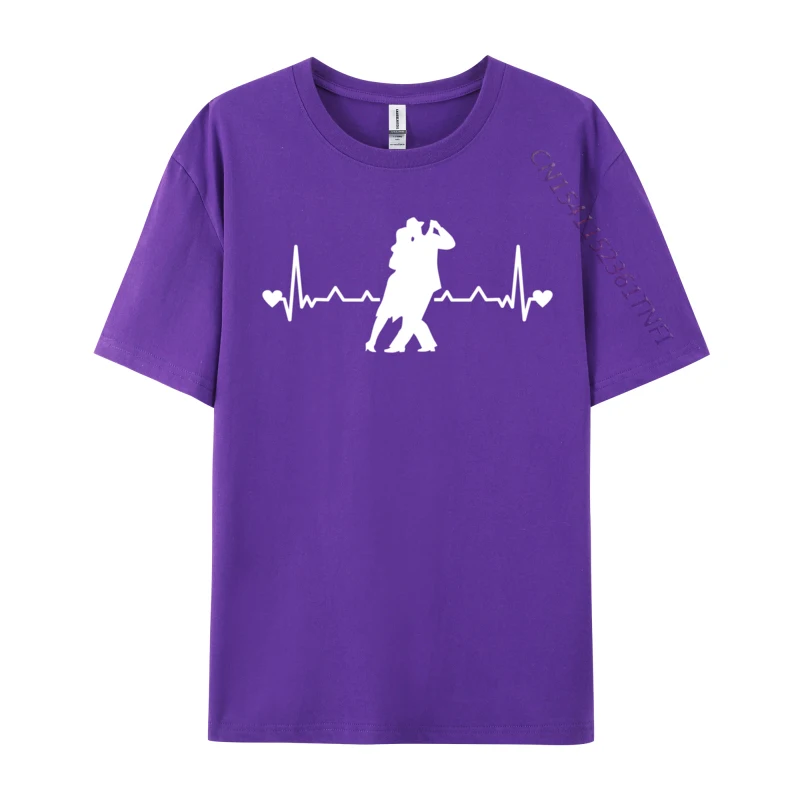 Tango Argentino Dancing Heartbeat Special Man Top T-Shirts Tops T Shirt Top T-Shirts Camisas Basicas Hombre