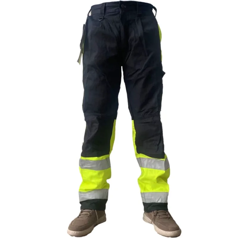 Night Reflective Strip Wear-resistant Dirt Resistant Overalls Multi Pockets Overalls Pants Cargo Pants