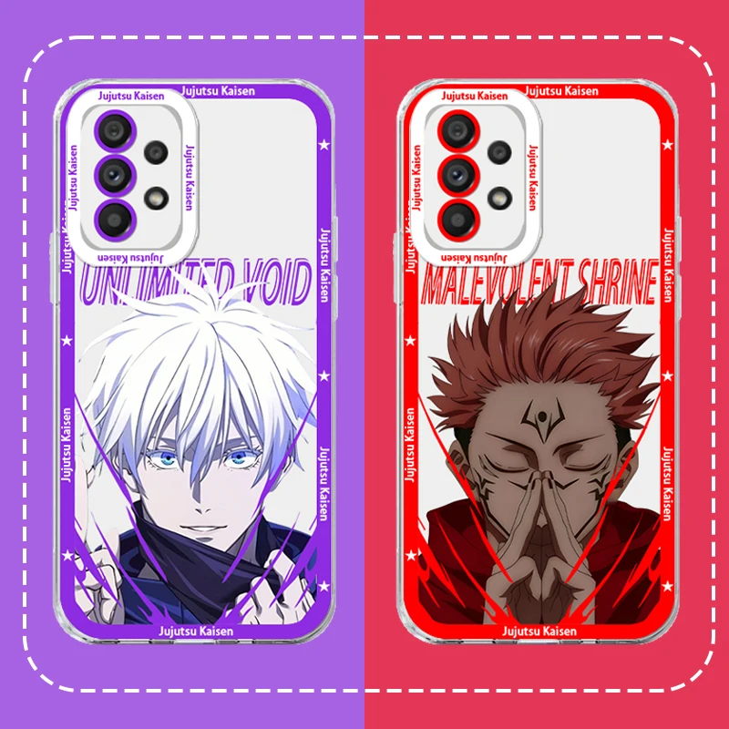 Case for Gojo Satoru Sukuna Samsung Galaxy A56 A36 A26 A16 A06 A55 A35 A25 A15 A05 A05S A54 A34 A24 A14 A13 A23 A33 A53 Cover