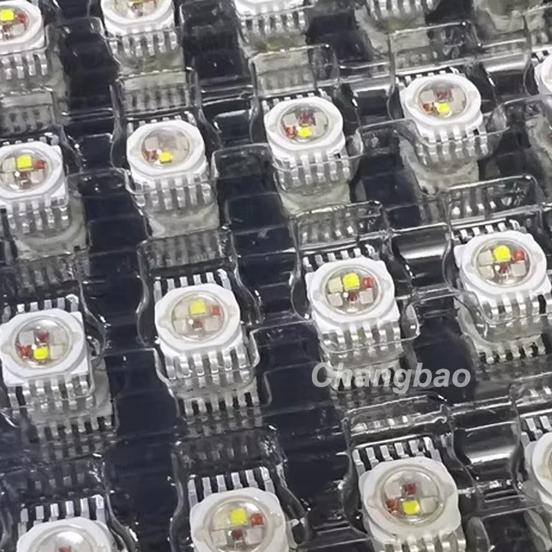 5W 6W 10W 12W Red Green Blue White Purple Amber Six Color in One RGBWYUV 12Pins High Power Leds
