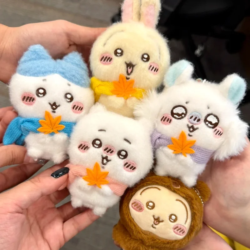 

Miniso Chiikawa Series Furry Season Teddy Bear Headband Pendant Furry Season Scarf Furry Pendant Usachi Little Eight Flying Rats