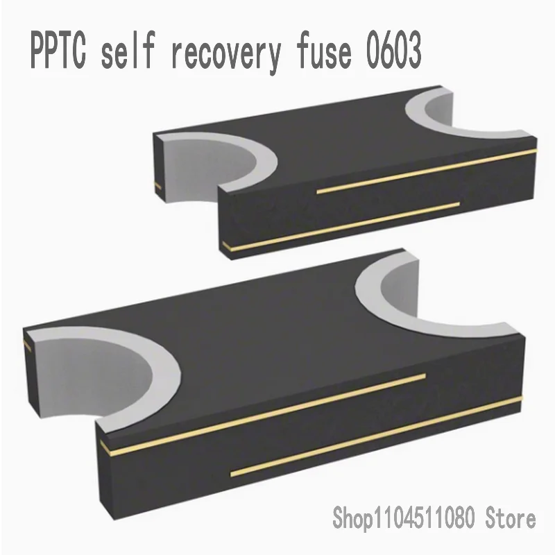 30PCS/ FEMTOSMDC010F-2 PPTC self recovery fuse 0603 0.1A  12V