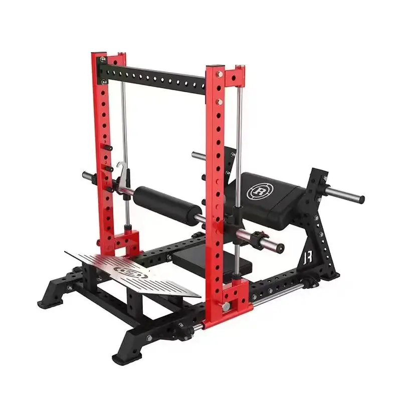 Commercial Factory-Sold Steel Plate Loaded Fitness Machines Hip Thrust Machine Equipment for Gym Training & Strength Training