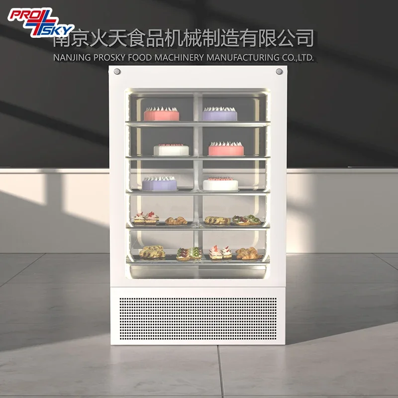 Marble Base Bottom Cake Chiller Showcase Refrigeration Cold Fooddisplay Equipment For Cake Display