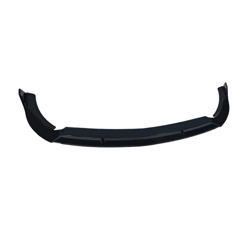 For Mercedes Benz CLA Class W118 2020+ Bright Black Car Front Bumper Lip glossy black Front lip Diffuser Front Chin Spoiler