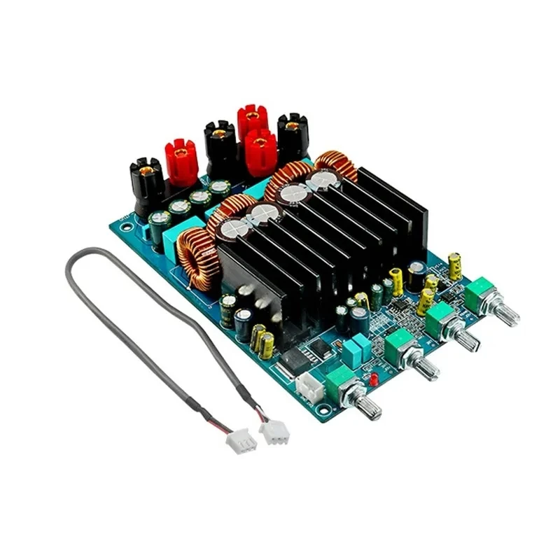 DC20-48V 2*300 Вт + 150 Вт TAS5630 2,1-канальный HIFI сабвуфер с тяжелыми басами класса D, плата цифрового аудиоусилителя